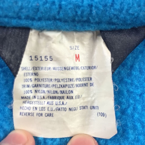 Woolrich Womens Windbreaker Jacket Blue White - Picture 5 of 8